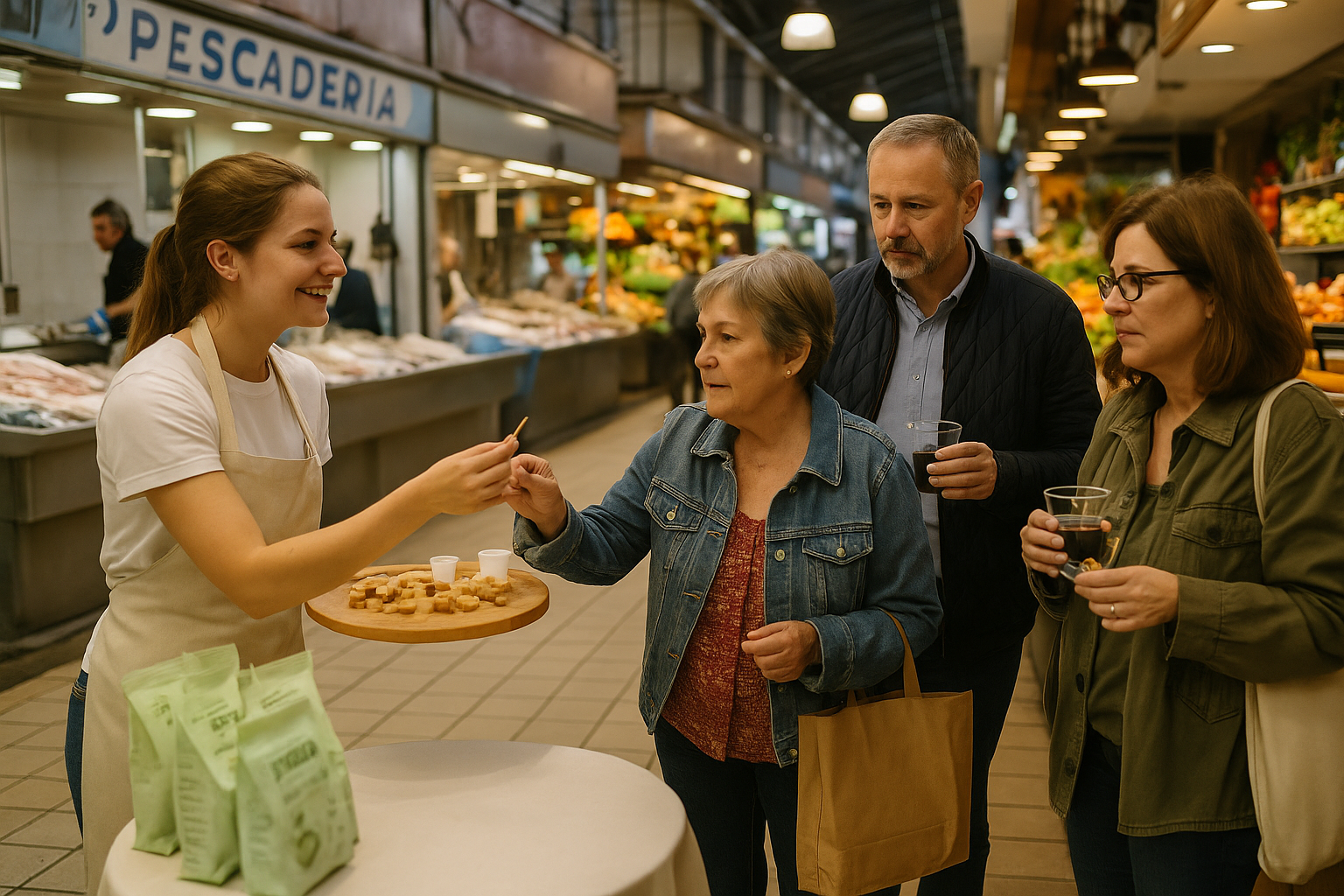 Degustación y sampling en mercados